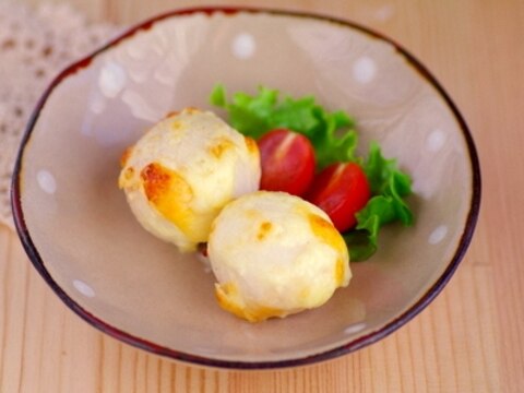 冷凍サトイモのマヨチーズ焼き